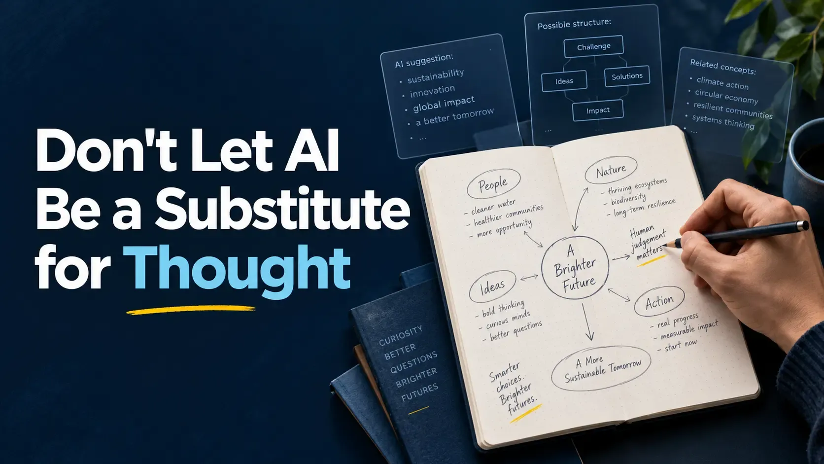Don’t let AI be a substitute for thought