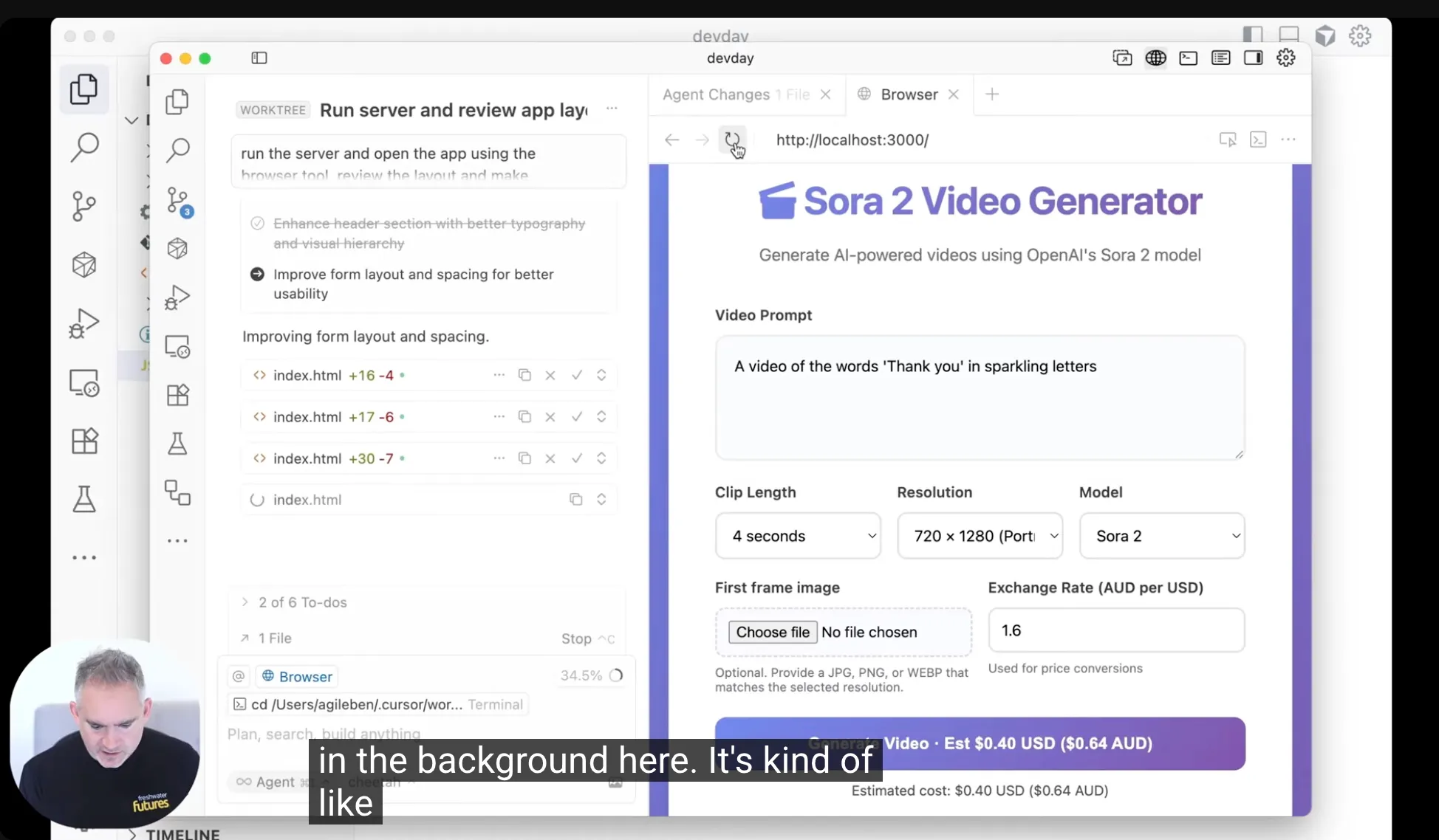 Cursor Worktrees - a glimpse into the future of software!
